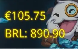 Conta de LOL Platina 3 + 145 Skins + Todos os Campeões