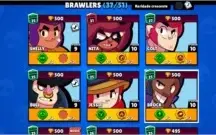 Conta Brawl Stars 20k trof, muitos full. 750 tof em brawls