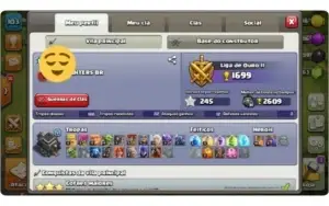 Conta Clash Royale Arena Lendária(Nv 10)+ Clash of Clans CV9