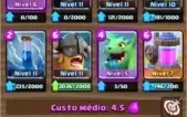 Conta Clash Royale Arena Lendária(Nv 10)+ Clash of Clans CV9