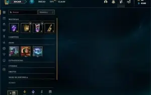 Smurf Gold 2 sem email confirmado. LOL - 50 champs, 7 skin