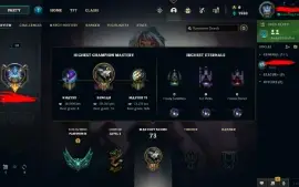 Conta platina 2 mmr alto.