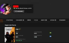 Counter-Strike 25 melhadas +2000 vitórias (Steam MAIN)