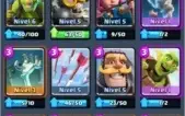 Conta Clash Royale™ nível 6 arena 7 - 2007 troféus.