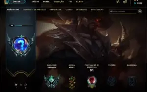 CONTA LOL SMURF PLATINA [70% WINRATE]