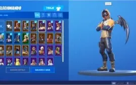 Conta Fortnite com salve o mundo e skins