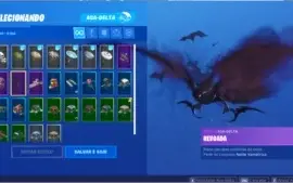 Conta Fortnite com salve o mundo e skins
