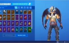 Conta Fortnite com salve o mundo e skins