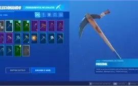Conta Fortnite com salve o mundo e skins