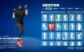Conta fortnite com skins raras Ikoniko etc e com 200$ doll