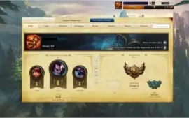 CONTA DE LEAGUE OF LEGENDS (77 champs + 17 skins + 21 icon)