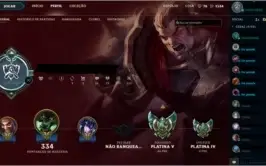 League of Legends Platina