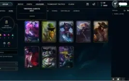 4 Contas de League of Legends com Skin