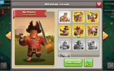 CONTA CLASH OF CLANS CV13 VÁRIAS SKINS