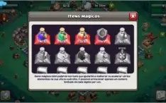 CONTA CLASH OF CLANS CV13 VÁRIAS SKINS