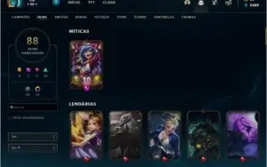 league of legends account
