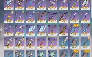 Conta AR 52 / 5 Personagens T5