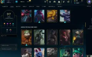 Vendo Conta lvl 183
