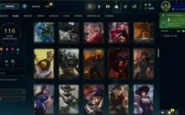 Conta LOL LVL 143 | 125 Campeões| 116 Skins |UNRANKED| 2015