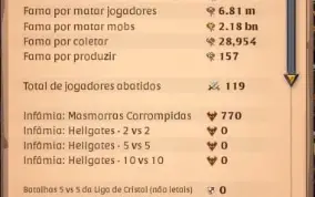 Conta HCE Bastante upada com muitos Pontos de Aprendizagem.