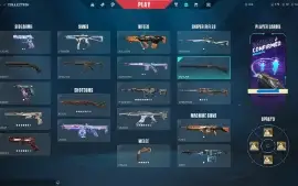 Conta Valorant Kuronami, Karambit RGX, Sheriff Neo Oeste...