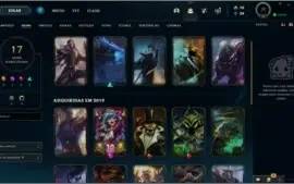 Conta lol platina 2 full acesso