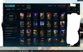 Conta League of legends 110 Champions Prata 2