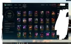 Conta League of legends 110 Champions Prata 2