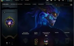 Conta League of Legends - Unraked Nível 30
