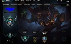 Conta lol platina 1