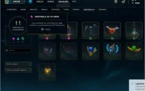 Conta League Of Legends - Smurf platina 2 ultimas seasson