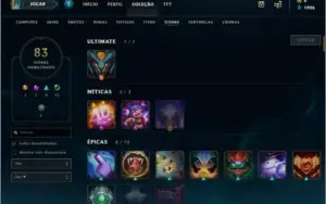 Conta League Of Legends - Smurf platina 2 ultimas seasson