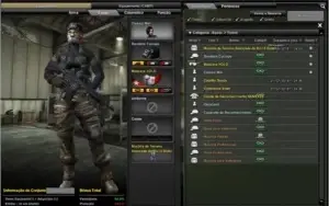 Conta Combat Arms Cap. 4 Varias Armas Permanentes