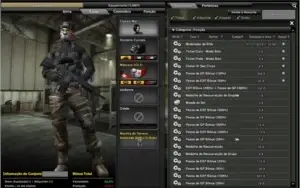 Conta Combat Arms Cap. 4 Varias Armas Permanentes