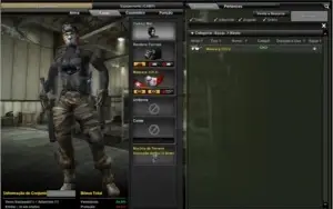 Conta Combat Arms Cap. 4 Varias Armas Permanentes