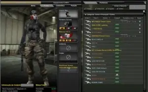 Conta Combat Arms Cap. 4 Varias Armas Permanentes