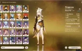 Conta Genshi AR55 Xiao/Venti/Eula/Zongli