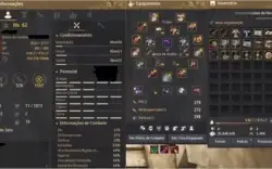 Conta Black Desert Ninja Nv 62 279PA Full TET Zerker Nv 61