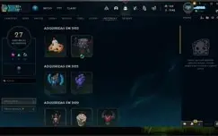 Conta LoL Lv 218 Ex Diamante 400 Skins - 3000 Gastos -