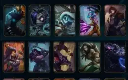 Conta no lol, gold com 74 skins