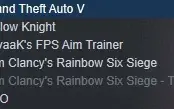 CONTA DA STEAM 5 JOGOS BOA PRA QUEM JOGA R6 E GTA