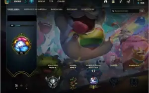 Account LoL [SMURF] - 25 Champ + Prata IV (top)