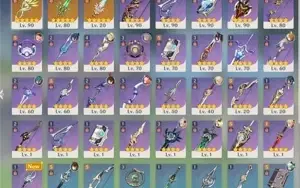 10 PERSONAGENS 5 ESTRELAS + ARMA BIS