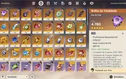 CONTA GENSHIN IMPACT AR48 XIAO + VENTI + ZHONGLI + CYNO