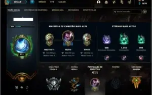 Conta prata 2 com 115 champs e 95 skins