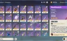 Ar55 ZhongLi, Hutao, Xiao, albedo, shenhe, qiqi+ banner 100%