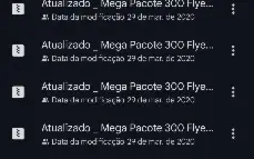 Pacote Flyers Diversos  - 167GB / + de 4000 PSD/AI