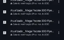 Pacote Flyers Diversos  - 167GB / + de 4000 PSD/AI