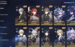 Conta Star Rail lv69 /Quase todos os T5