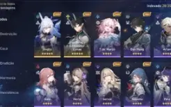Conta Star Rail lv69 /Quase todos os T5